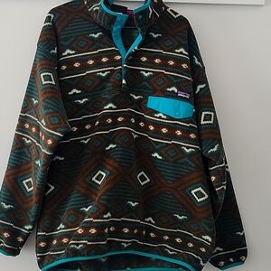 Rare Vintage Patagonia synchilla fleece pullover size men's XL